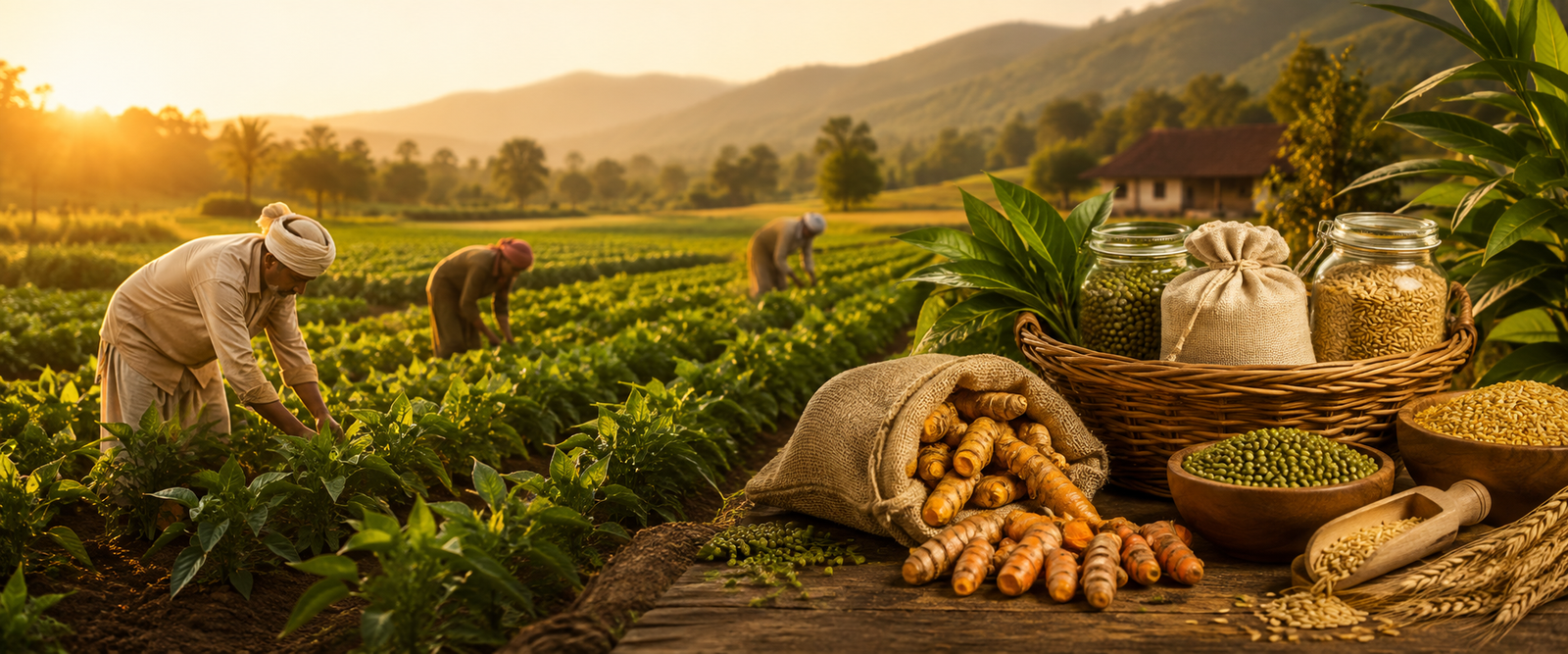 Organic farms